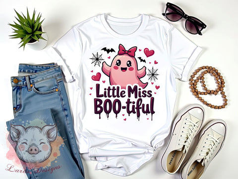 Little Miss Bootiful Graphic, Cute Girl PNG, Sublimation Download, Fun Kid's Design, Girl Power Art, Digital Print File, Playful Sublimation Design, Adorable Girl Clipart Sublimation Lara' s Designs 