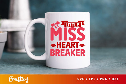 Little Miss Heart Breake SVG Design SVG Designangry 