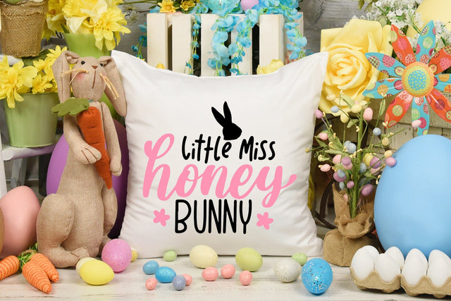 Little Miss Honey Bunny Easter SVG Cut File SVG dapiyupi store 
