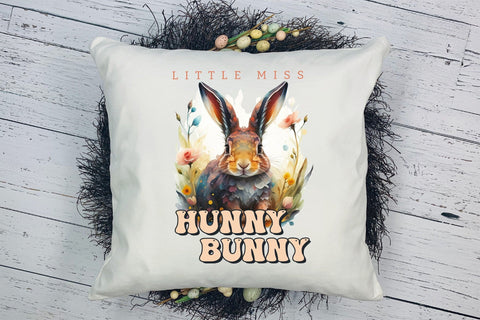 Little Miss Hunny Bunny, Easter Sublimation Sublimation CraftLabSVG 