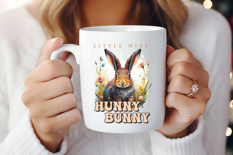 Little Miss Hunny Bunny, Easter Sublimation Sublimation CraftLabSVG 