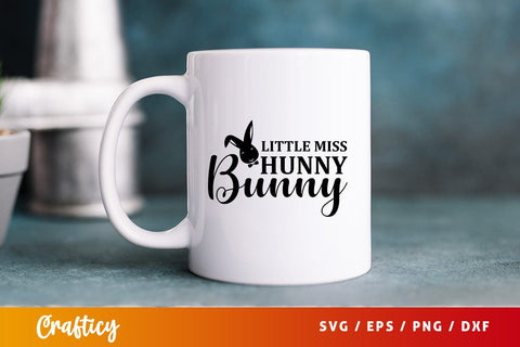 Little miss hunny bunny SVG Design SVG Designangry 