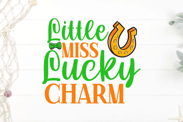 Little Miss Lucky Charm SVG Cut File SVG Insomnia Std 