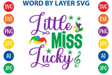 Little Miss Lucky SVG DESIGN SVG Rafiqul20606 