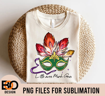 Little miss Mardi Gras png sublimation design download, Mardi gras png, little miss png, western Mardi gras png, sublimate designs download Sublimation BOO-design 