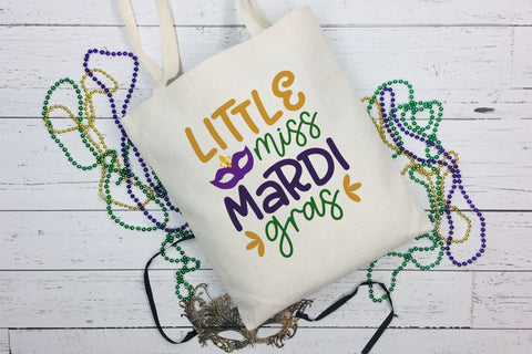 Little Miss Mardi Gras SVG SVG CraftLabSVG 