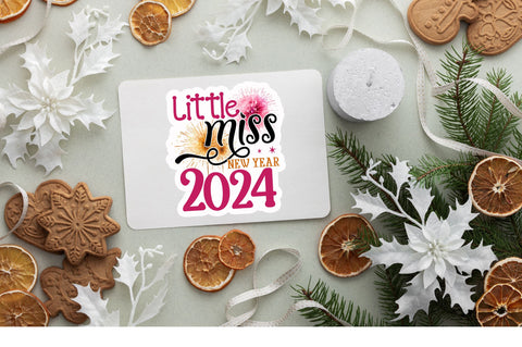 Little miss new Sticker Design Sublimation Regulrcrative 