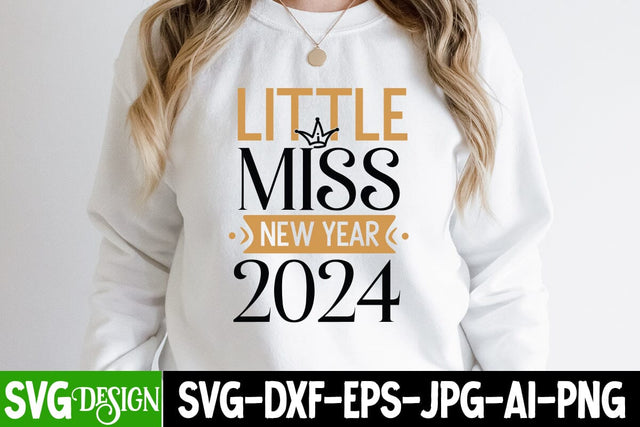 Little miss New Year 2024 SVG Cut File ,Little miss New Year 2024 SVG Design,New Year 2024 SVG Cut File, 2024 New Year SVG bundle,New Year SVG Design 2024 SVG BlackCatsMedia 