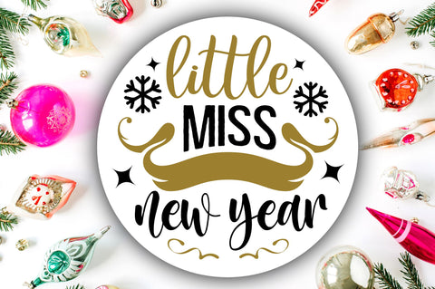 Little miss new year Svg Design SVG Regulrcrative 