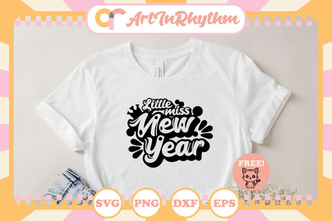 Little miss new year svg SVG Artinrhythm shop 
