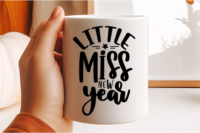 Little Miss New Year svg SVG orpitasn 