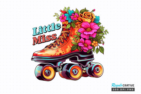 Little miss PNG Design Sublimation Regulrcrative 