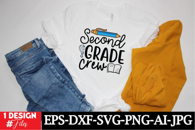 Little Miss Seceond Grade SVG Cut File, Back To School SVG Design SVG Insomnia Std 