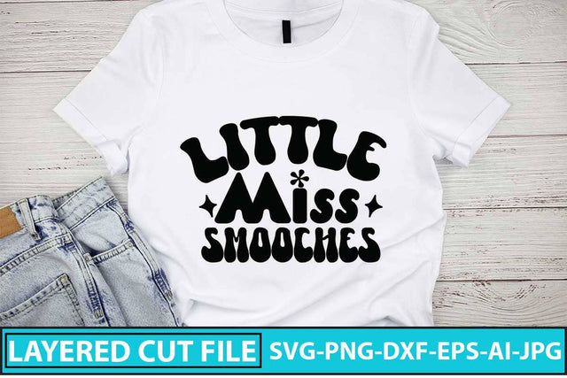 Little Miss Smooches SVG Design SVG Syaman 