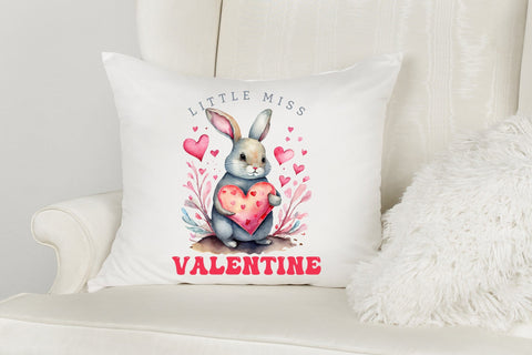 Little Miss Valentine PNG Sublimation Sublimation CraftLabSVG 