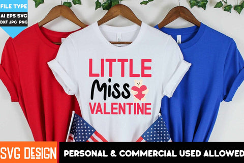 Little Miss Valentine SVG Design, Little Miss Valentine PNG, SVG Cut Files , Valentine's Day SVG Cut File,Happy Valentine's Day SVG ,Valentine SVG Bundle, Love SVG Bundle SVG BlackCatsMedia 