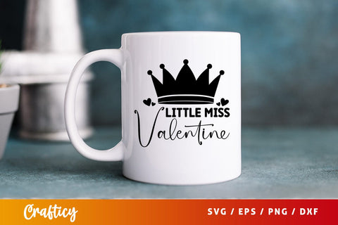 Little miss valentine SVG Design SVG Designangry 