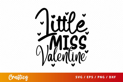 Little miss valentine SVG Design SVG Designangry 