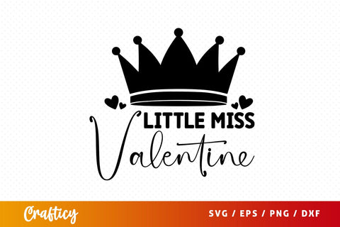Little miss valentine SVG Design SVG Designangry 