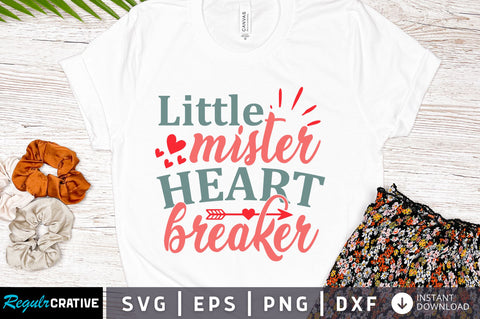 Little mister heart breaker svg Design SVG Regulrcrative 