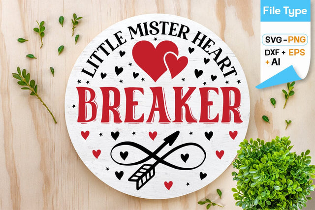 Little Mister Heart Breaker SVG Design, Valentine Sing SVG Design, Valentine SVG Design, SVGs,Quotes and Sayings,Food & Drink,On Sale, Print & Cut SVG DesignPlante 503 