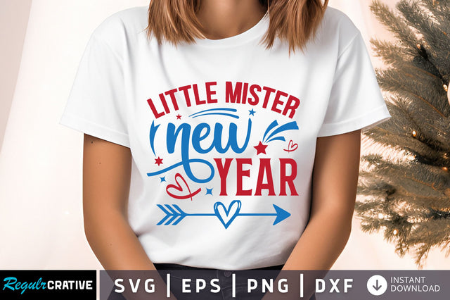 Little mister new year svg design SVG Regulrcrative 