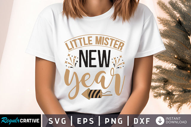 Little mister new year svg design SVG Regulrcrative 