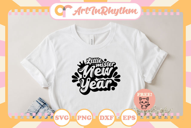 Little mister new year svg SVG Artinrhythm shop 