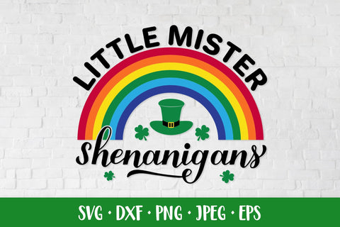 Little mister shenanigans SVG. Patrick’s Day design for kids SVG LaBelezoka 