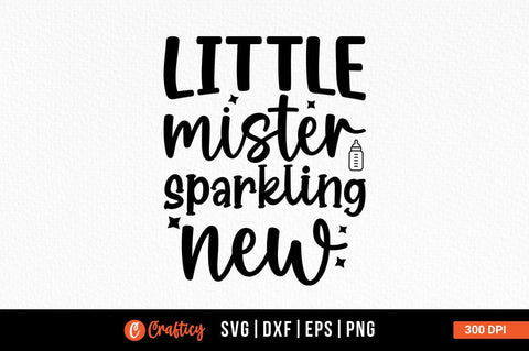 LITTLE MISTER SPARKLING NEW SVG Design SVG Designangry 