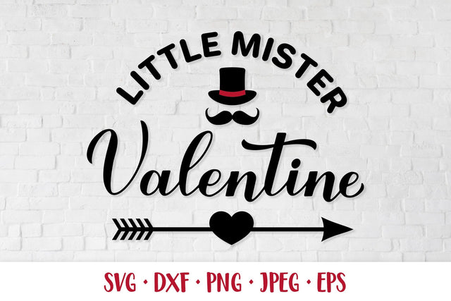 Little Mister Valentine SVG. Valentines Day for kids SVG LaBelezoka 