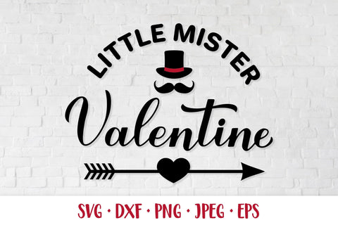 Little Mister Valentine SVG. Valentines Day for kids SVG LaBelezoka 