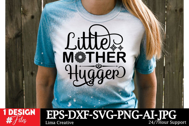 Little Mother Hugger SVG Cut File SVG Insomnia Std 