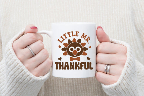 Little Mr. Thankful - Turkey SVG SVG CraftLabSVG 