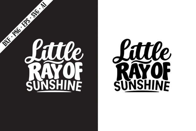 Little Ray of Sunshine Svg, Motivation Quotes Svg Designs SVG shah alam 