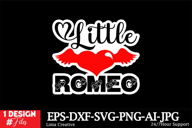 Little Romeo Sticker SVG Cut File SVG Insomnia Std 