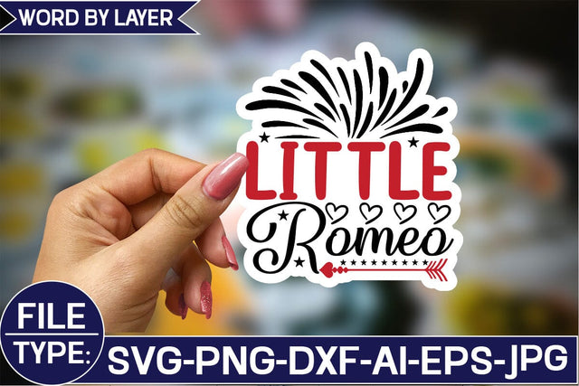 LITTLE ROMEO Sticker SVG Design SVG Studio Innate 