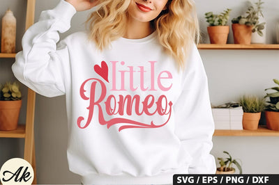Little Romeo SVG Design SVG akazaddesign 