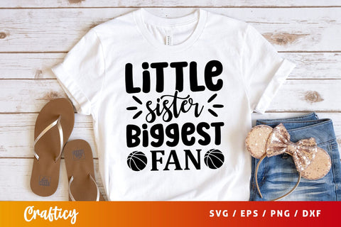 Little sister biggest fan svg Design SVG Designangry 