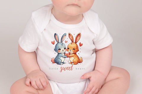 Little Sweet Heart | Valentine's Day Sublimation Sublimation CraftLabSVG 