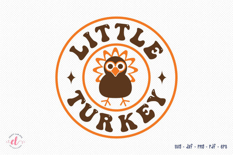 Little Turkey SVG Cut File SVG CraftLabSVG 