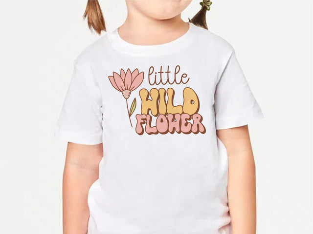 Little Wild Flower Svg, Png SVG Caffeinated SVGs 