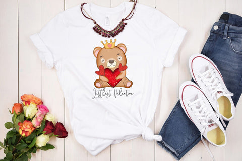 Littlest Valentine | Valentine's Day Sublimation Sublimation CraftLabSVG 