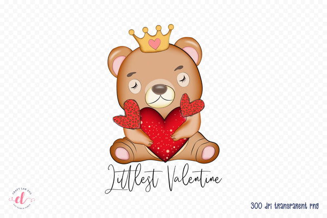 Littlest Valentine | Valentine's Day Sublimation Sublimation CraftLabSVG 