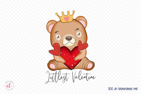 Littlest Valentine | Valentine's Day Sublimation Sublimation CraftLabSVG 