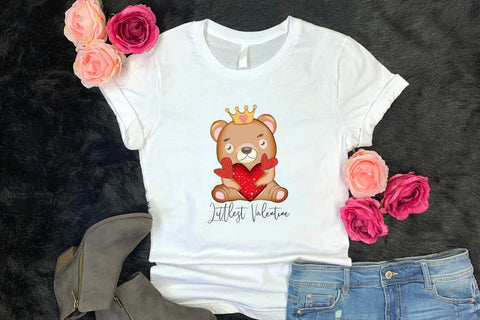 Littlest Valentine | Valentine's Day Sublimation Sublimation CraftLabSVG 