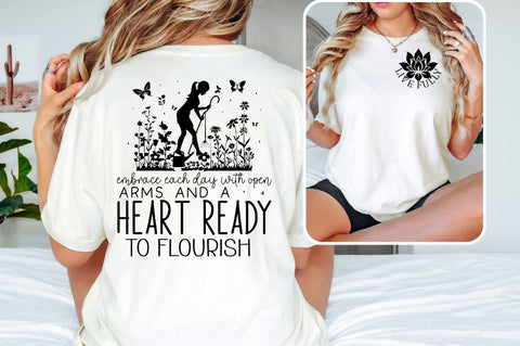 Live fully Front and Back SVG T shirt Design SVG Designangry 