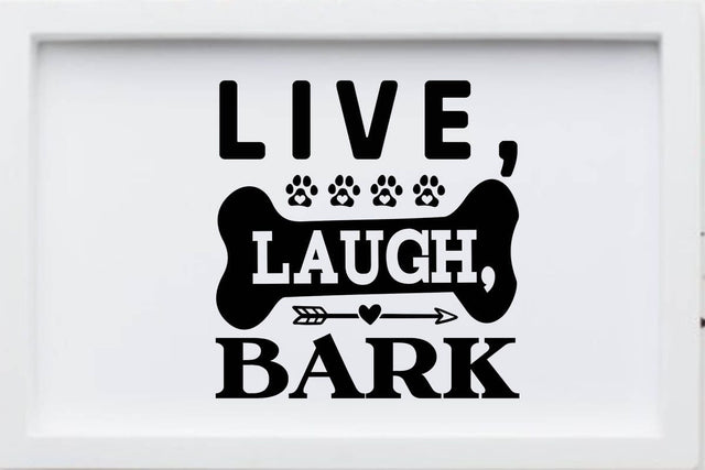 Live laugh bark SVG Angelina750 