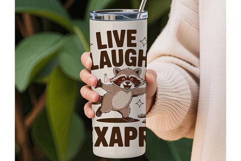 Live Laugh Lexapro 20oz Tumbler Sublimation DesignSVG 