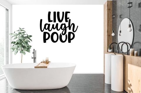 Live laugh poop SVG Design SVG Designangry 